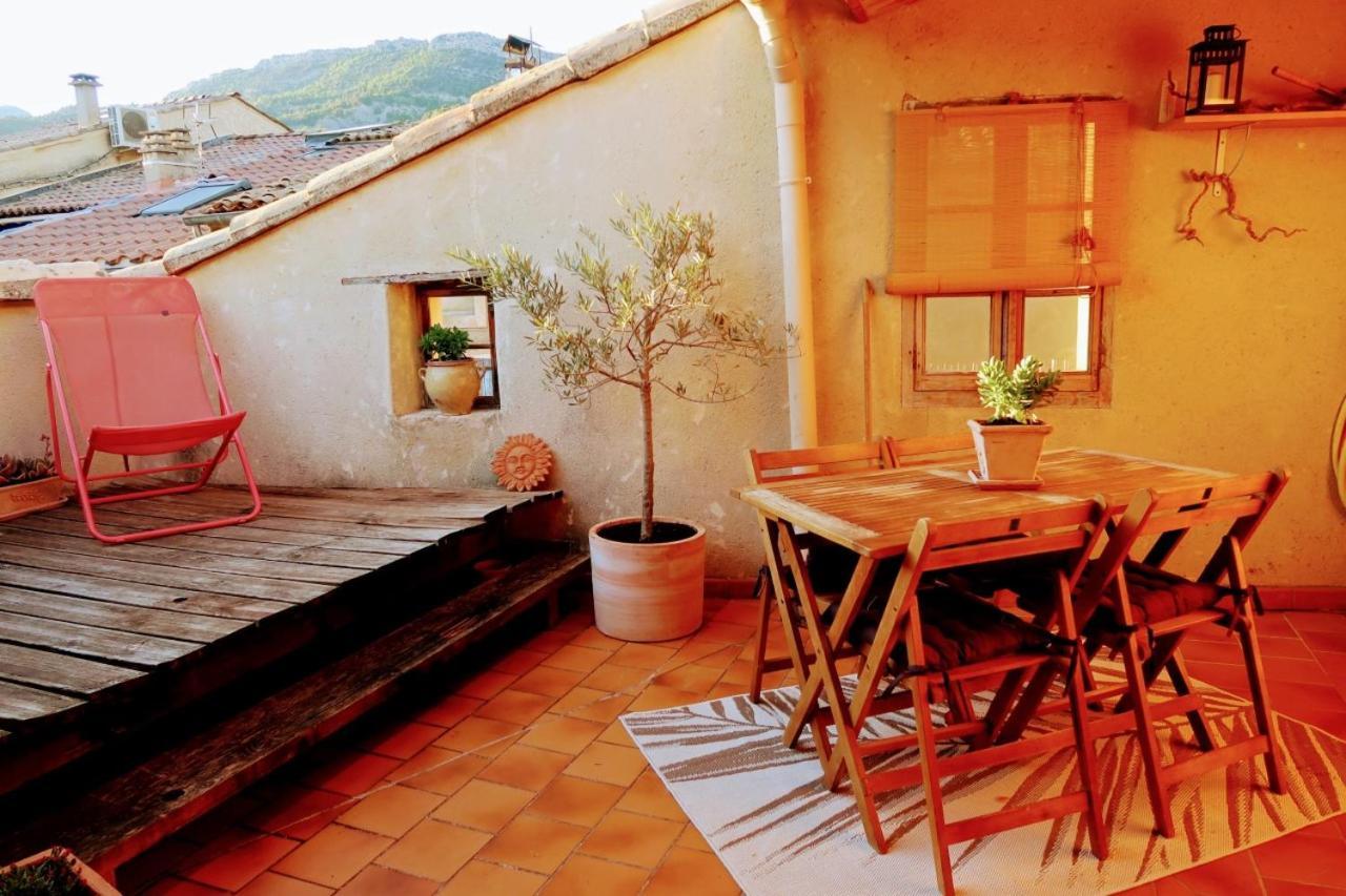 La Terrasse D'Olea, Au Coeur Du Village Buis-les-Baronnies Exterior foto