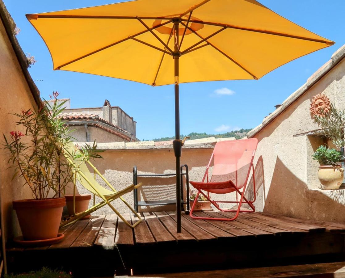 La Terrasse D'Olea, Au Coeur Du Village Buis-les-Baronnies Exterior foto